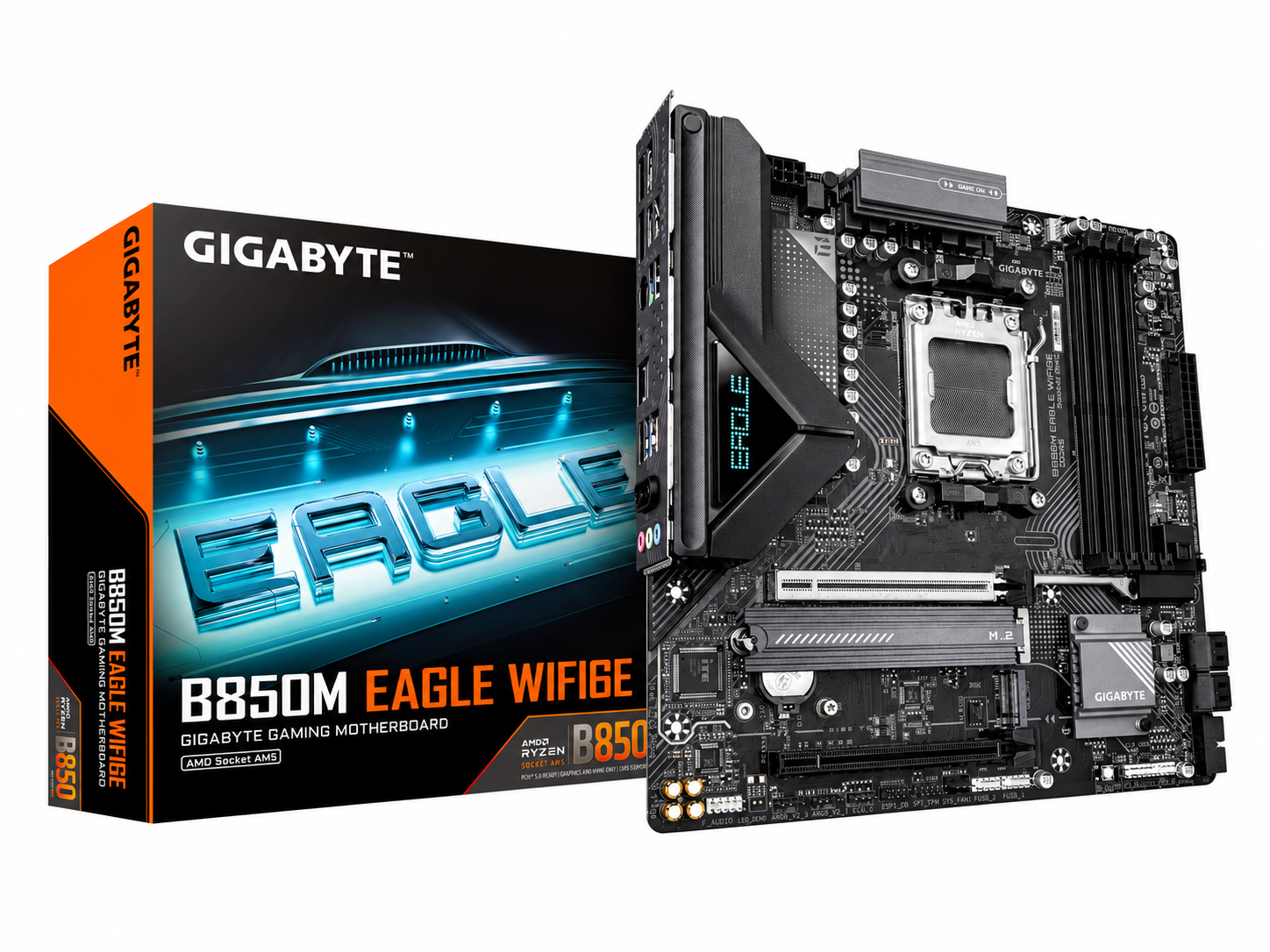 GIGABYTE B850M EAGLE WIFI6E AM5 Micro-ATX Motherboard
